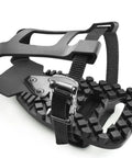Toe Cage Straps For Peloton Pedals Convert Look Delta To Toe Cage Straps For Indoor Cycling With Sneakers, close-up view