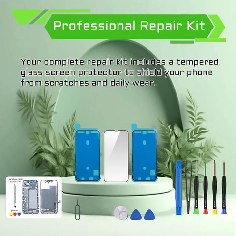 iPhone 13 Mini 5.4 Inch LCD Screen Replacement Kit With Digitizer Front Speaker Proximity Sensor 3D Touch Full Assembly And Tools