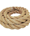 Coiled Twisted ProManila Rope UnManila Style 3 Strand Lightweight Synthetic Utility Rope For DIY Marine And Outdoor Use Strong Yet Flexible Cord