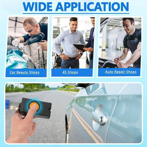 Induction Heater PDR Tool For Car Dent Removal Hot Box With Digital Display DIY 1380W 110V-120V Adjustable Power in use at auto shop