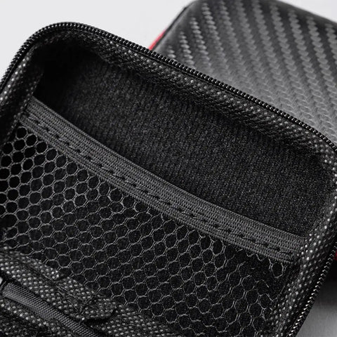 Rugged EVA External Hard Drive Case Pouch For SSDs And HDDs, Portable Protective Storage Bag, Shockproof Black Protector, Slim Travel Companion, 11.5 x 7.5 x 3.5 cm