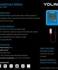 FlowSmart 0.75 Inch Smart Home Water Meter With Leak Detection And Real Time Usage Alerts No Hassle Hub Included For Easy Remote Monitoring And Detailed Water Consumption Reports, blue unit with display