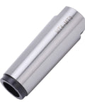 MT4-MT2 Morse taper sleeve reducing adapter, hardened steel, silver cylindrical tool for lathe and milling fixtures