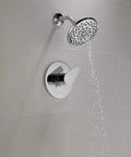 Shower Trim Kit Slick Matte Black For Shower Only With Pause Water Saver Full Body And Massaging Spray Touch Clean Nozzles Modern Setup