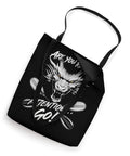 Dragon Boat Paddler Tote Bag For Dragonboating Enthusiasts, black tote with dragon print and paddles design, 16x16 inch.