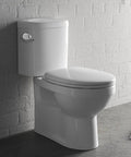 Toilet with Toilet Handle Replacement Kit For Side Mount Tanks No Hassle Easy Install Fits TOTO And Kohler, silver finish