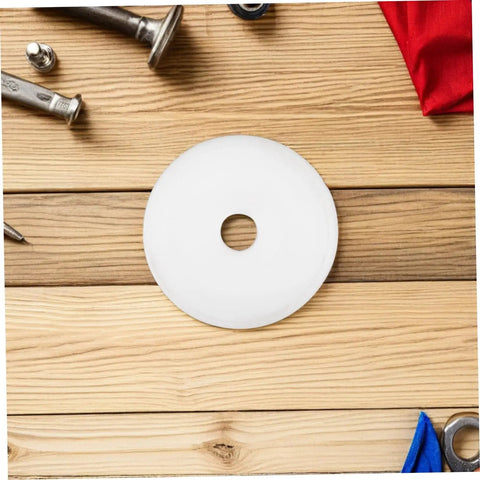 Dead Simple Setup Nylon Wheel Casters With Precision Ball Bearings And Heavy Duty Brackets For Manure Removal Systems and Industrial Tracks, white nylon wheel.