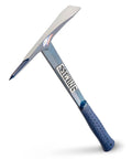 Rock Pick 17 Inch Geologist Tool With Pointed Tip And Chisel End, USA Made With Shock Reduction Grip, shown from side view