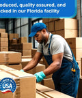 Worker packing Skeg Mounted Hydrofoil Boat Stabilizer Shield For Outboards And Sterndrives 100HP To 425HP boxes in USA facility