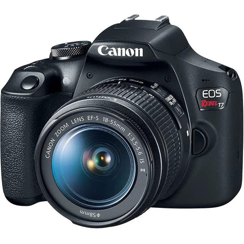 Rebel T7 DSLR Camera Kit With 24.1MP APS C Sensor And EF S 18 55mm And 75 300mm Lenses Full HD 1080p Video Beginner Friendly
