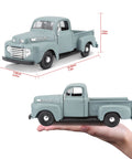 Vintage Ford 1948 F1 Pickup Diecast Model 1 25 Scale Gray Special Edition With Opening Doors And Hood And Trunk on hand