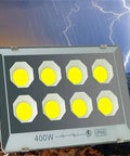 JUDYSSY Led Floodlight Led Outdoor Floodlight, 400W with waterproof design, ideal for extreme weather conditions.