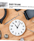 Close-up of 1000 pcs sunglasses repair screws kit with storage case, tools, and clock for eyeglasses, watches, and jewelry repairs.