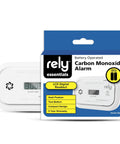 6000 Carbon Monoxide Detector With Digital Display Battery Operated CO Alarm Wall Mount Or Tabletop 1 Pack in packaging