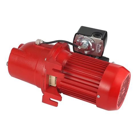 3/4 HP Shallow Well Jet Pump With Dual Voltage 115/230V 13 GPM Cast Iron Self Priming Water Pump For 25 Feet Max Lift No Fuss Rural Home Farm Cabin Water Supply