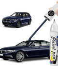 Monaco Blue Touch Up Paint Kit For BMW Scratch Repair - DIY Friendly Easy Fix For X3 X5 X6 Series; pen applicator with BMW cars