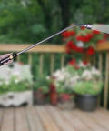 RelaxGrip Water Wand With GentleRain Shower Head 33 Inch Reach Ultra Fine 1004 Spray Holes For Delicate Plants And Flowers