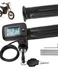 Ebike Throttle Kit With M Button For Tuttio Soleil01 Electric Dirt Bike And Tutto E Bike With LED Display Replacement Grips