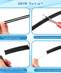 Step-by-step guide using Expandable PET Braided Wire Loom Sleeve 300 Feet In One Quarter Inch One Half Inch And Three Eighths Inch