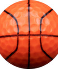 Custom Photo Logo Or Text Basketball Golf Balls 12 Pack With 360 Degree Print Upload Your Own Design Dope Gift For Golfers Coaches Fans And Adults