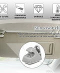 Sun Visor Clip Retainer Replacement For Car Interior Two Pack OEM 95994975 95994976 Easy Install Auto Sun Visor Clip Bracket