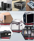 Heavy Duty Two Pack Spring Loaded Folding Handles Drop Straight Into Any Toolbox Or Trunk 4 Inch Stainless Steel Chest Pulls in various storage boxes.