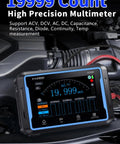 Plus Edition 3in1 Portable Oscilloscope Multimeter And DDS Signal Generator With Touch Screen Tablet in automotive use.