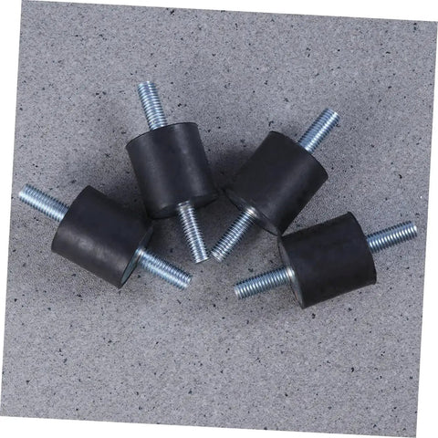 5 Pack Rubber Isolator Mounts For Vibration Dampening And Noise Reduction, Silent Blocks, 80x30x30 mm