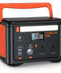 Lightweight Portable Power Station Delivers 600W Continuous Power With 1200W Surge 299Wh Battery Backup, front view