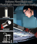 2000LM LED Work Light For Craftsman 20V Battery Compatible spotlight and floodlight combo used for car repair