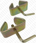 One And A Half Inch Bed Rail Clamp Set Beefed Up Steel For Metal Bed Frames Two Piece Replacement Kit Reduces Wobble And Squeaks