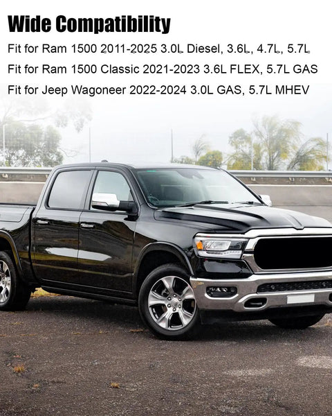 Jeep Ram 1500 Dakota Wagoneer Front Lower Shock Strut Clevis Bolts For Suspension Stability, heavy-duty fitment chart with black pickup