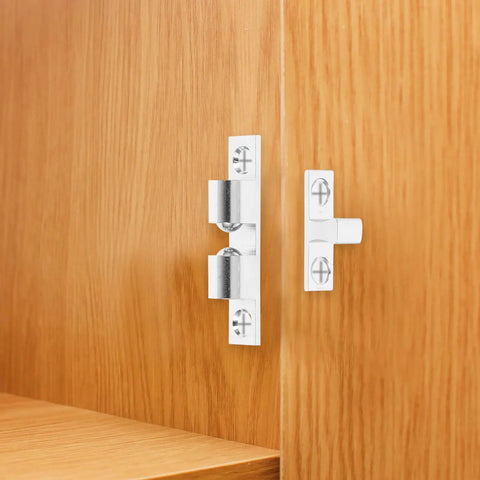 4 Pack Door Ball Cabinet Catches Latch In Copper, Heavy Duty Tension Door Hardware for smooth closet operation on wood
