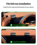 Custom Fit Auto Clamp Phone Mount For Hyundai Palisade 2026 showing installation on dashboard, designed for optimal phone positioning.
