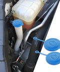 2 Pack Windshield Wiper Fluid Reservoir Cap For Acura ILX Hybrid And Honda Civic Accord Hybrid Replacement 38513-SB0-961 76802-SN7-G05 OEM Style Easy Install Durable Cap in engine bay