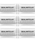 DIY Friendly Waterproof Sealant Mastic 6 Pack White Seal Putty For Ducts And Drains, Quick Fix Sealing Clay