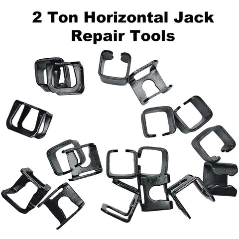 Hoop Claw Clamp Clips For Your 2 Ton Hydraulic Floor Jacks Replacement Parts Kit Black 9mm And 11mm Clips Universal Fit