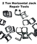 2 Ton Hydraulic Floor Jack Spare Parts Set With Hoop Claw Clamp Clips Universal Replacement For Hydraulic Floor Jacks 9mm And 11mm Clip Sizes Jack Repair Kit For Cylinder Piston Accessories 6 Pack DIY Ready