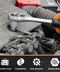 27 Piece Screw Extractor Set Bolt Extractor Kit For Damaged Bolts Screws And Studs Built Tough Heavy Duty CR MO Steel Multi Spline Hex Head Easy Out Includes One Eighth To Three Quarters Inch Sizes And Three Eighth To One Half Inch Adapters in use on car engine
