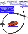 Heavy Duty Transmission Gearshift Control Cable Replaces OE 4721940AE for Dodge Journey, showing flexible cable with connector.