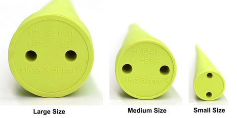 Universal Hydraulic Oil Line Plugs And Caps Kit For Unpressurized Systems, Round Rubber Service Plugs With Easy Push And Twist Fit, Includes 2 Large, 4 Medium, And 4 Small Sizes