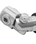 Close-up of Ergonomic Handheld Bowl Sander Kit for Wood Turning showing angle adjustment joint, designed for curved sanding.