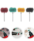 40 Piece Abrasive Buffing Wheel Set For Drill With Fiber And Alloy High Efficiency Polishing Wheels For Metal And Plastic Removes Stains And Defects