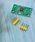 X9C103S Digital Potentiometer Module For Arduino Four Piece Set with electronic components on wooden surface