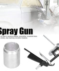 Heavy Duty Aluminum Alloy Paint Sprayer Gun For Automotive Repair And Home Decorating. Compact Portable HVLP Spray Gun with aluminum cup.