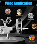 Heavy Duty Bench Grinder And Knife Sharpener With 1x30 Belt Sander Plus Polishing Wheel Tool for various sanding applications.