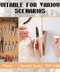 Tool Dip Rubber Coating For Tools, Waterproof Flexible Rubber Dip For Metal Wood Plastic, Seals Gaps, Weatherproof Protective Coating, Easy To Apply White Finish; pliers and DIY use