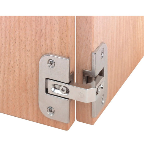 Pro Grade Pie Cut Corner Cabinet Hinge With 78 Degree Opening And Two 35 Millimeter Cup Holes Making Cabinetry Projects A Breeze With No Sweat Three Way Adjustment And Effortless Quick Mounting Setup For Any Residential Space