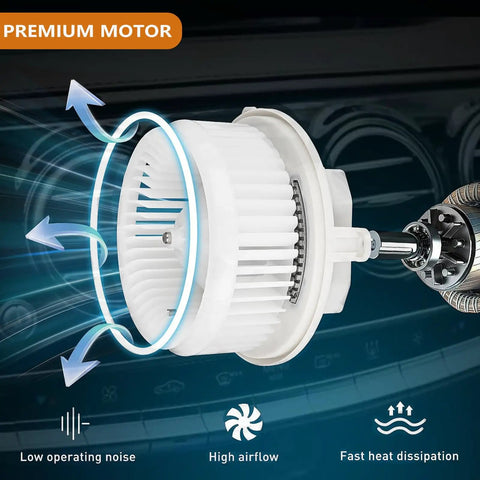 HVAC Air Conditioning Heater Blower Motor With Brushless Motor And Fan Cage Direct Fit For Lexus CT200h 2011 To 2017