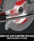Pro Grade Garage Ready 20v Max Cordless Power Tool Combo featuring 6-1/2 in. circular saw blade for framing and ripping.